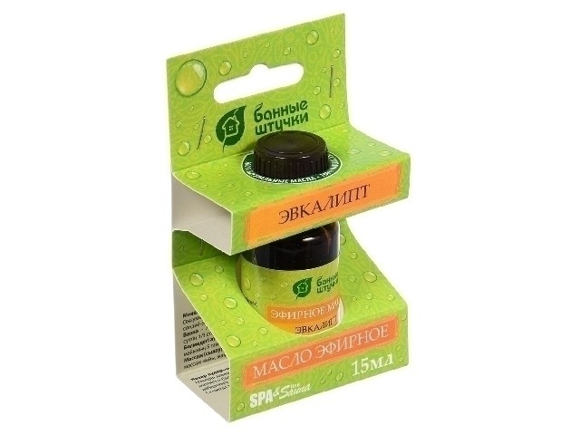 Эфирное масло Эвкалипт 15 мл Банные штучки 30005